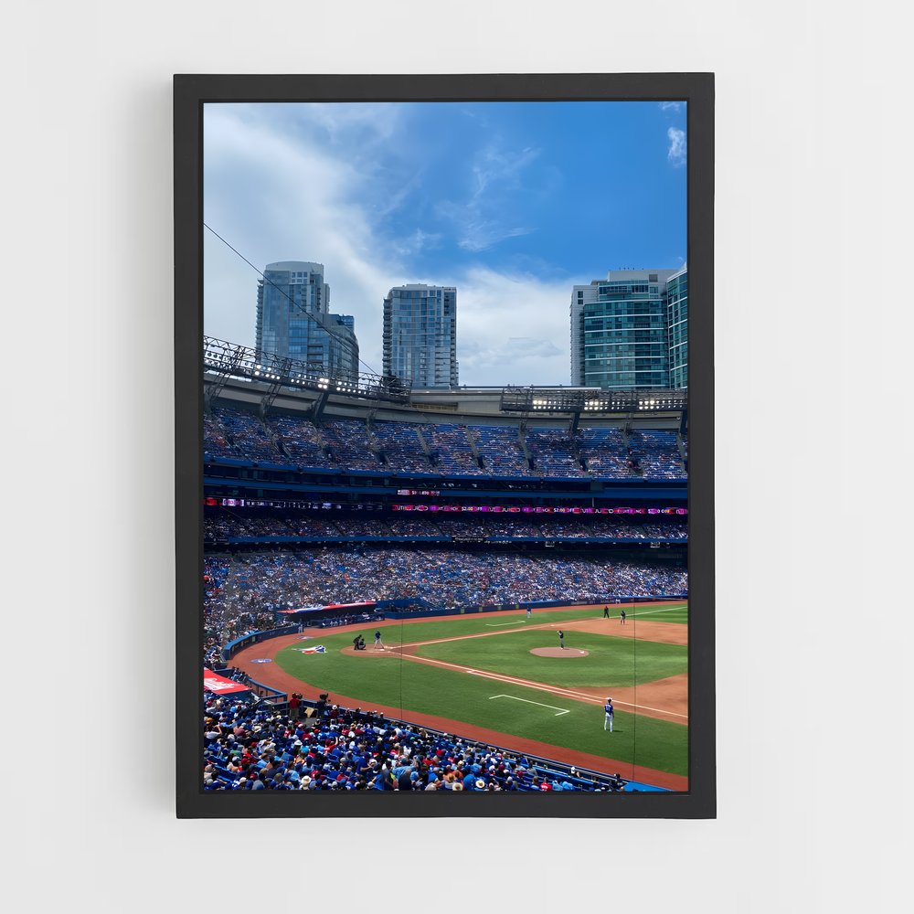 Poster Vue Épique des Blue Jays – affiche Baseball (vue 2)